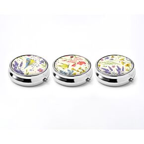 Jan Pashley Wings & Wildflowers Vögel & Wildblumen Pillendose