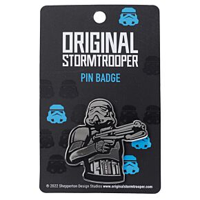 The Original Stormtrooper Bewaffneter Stormtrooper Emaille-Anstecknadel Pin The Original Stormtrooper Bewaffneter Stormtrooper Emaille-Anstecknadel Pin