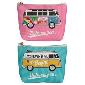 Volkswagen VW T1 Bus Bulli Surfing PVC-Portemonnaie