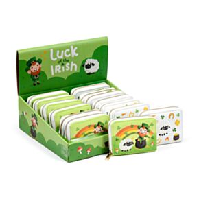 Luck of the Irish Portemonnaie mit Reißverschluss - klein