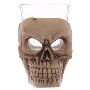 Gruseliger Totenkopf mini Schnapsglas Gruseliger Totenkopf mini Schnapsglas