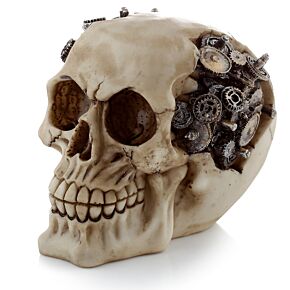 Steam Punk Totenkopf mit Rädchen und Zahnrädern Steam Punk Totenkopf mit Rädchen und Zahnrädern