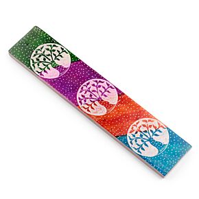 Speckstein Räucherstäbchenhalter mit geschnitztem Lebensbaum Speckstein Räucherstäbchenhalter mit geschnitztem Lebensbaum