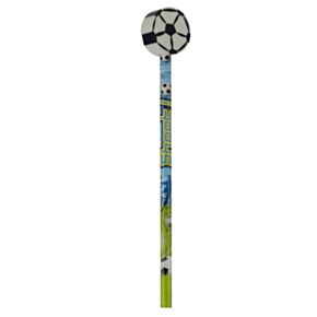 Fußball Bleistift mit Radiergummi 