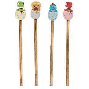 Baby Dinosaurier Ei Bleistift mit Radiergummi Baby Dinosaurier Ei Bleistift mit Radiergummi