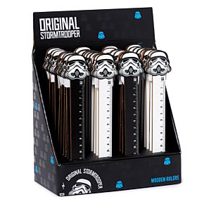 The Original Stormtrooper Holzlineal mit geformter Spitze (15cm) The Original Stormtrooper Holzlineal mit geformter Spitze (15cm)