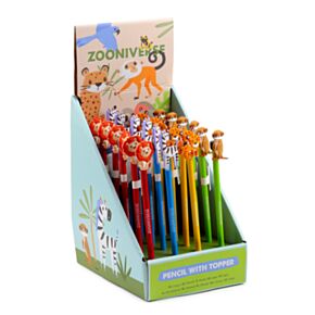 Zooniverse Bleistift mit PVC-Topper