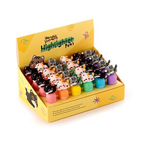 Niedliche Katze Textmarker mit Topper