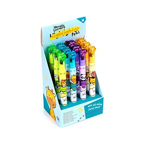 Adoramals Wildtiere 2 in 1 Textmarker & Stempel mit integriertem Stempelkissen Adoramals Wildtiere 2 in 1 Textmarker & Stempel mit integriertem Stempelkissen