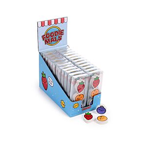 Foodiemals Früchte Radiergummi 3er Set