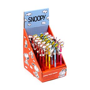 Peanuts Snoopy & Woodstock Bleistift mit PVC-Topper