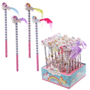 Süßes Einhorn Bleistift mit Radiergummi 