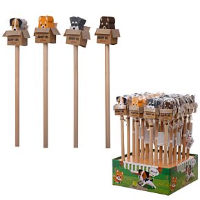 Welpe in einer Schachtel Bleistift und Radiergummi Set Welpe in einer Schachtel Bleistift und Radiergummi Set