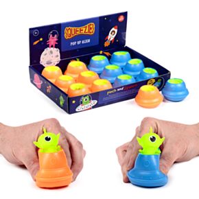 Squeezies Alien UFO Weltraum Pop-Out-Quetschspielzeug
