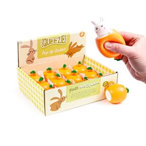 Springtime Frühling Hasen Hase & Karotte Pop-Out-Spielzeug