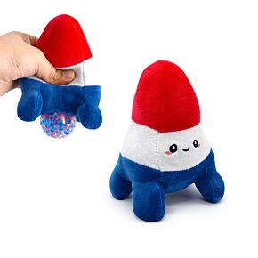 Queasy Squeezies Je t'aime Paris Eiffelturm Plüsch Quetsch-Spielzeug