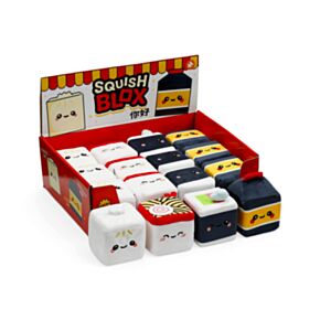 Squish Blox Foodiemals Bao House Bao Bun Memory-Schaum-Würfel