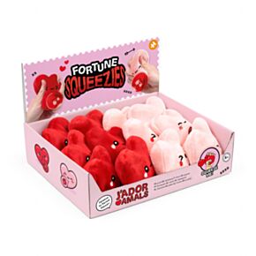 Queasy Squeezies J'Adoramals Herz Magischer Wahrsager Plüsch-Quetschspielzeug