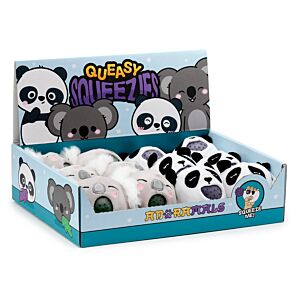 Queasy Squeezies Zootiere Plüsch Quetschtiere Spielzeug (Koala/Panda) Queasy Squeezies Zootiere Plüsch Quetschtiere Spielzeug (Koala/Panda)