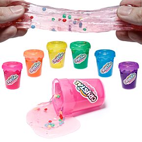 Magischer Geräuschschleim mit Perlen Magischer Geräuschschleim mit Perlen