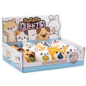 Queasy Squeezies Adoramals Quetschtiere Plüsch-Spielzeug