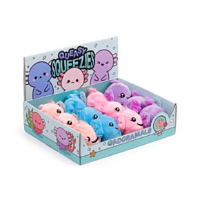 Queasy Squeezies Axolotl Plüsch Quetschtier