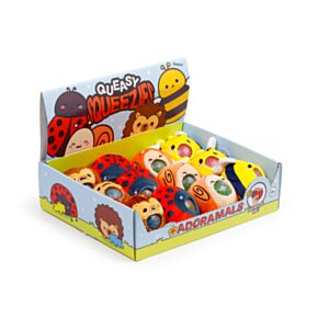 Queasy Squeezies Adoramals Plüsch Quetschtier