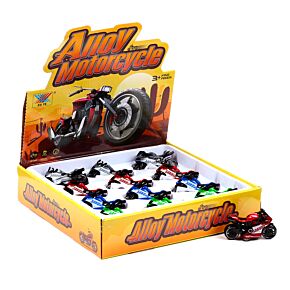 Motorrad zurückziehbares Action-Spielzeug Motorrad zurückziehbares Action-Spielzeug