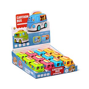 Cartoon Food Truck Push/Pull Action Spielzeug Cartoon Food Truck Push/Pull Action Spielzeug