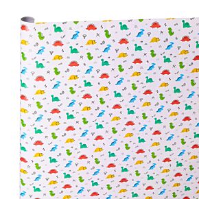 Dinosauria Dinosaurier Geschenkpapier 3m-Rolle
