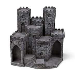Mittelalterlicher Ritter Schloss Welt Figuren Display Stand