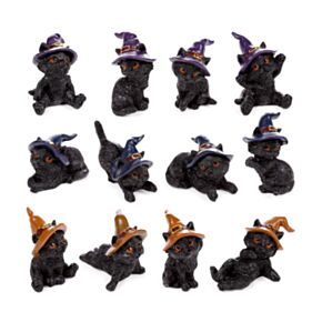 Witches Black Cat Hexen Schwarze Katze  Sammlerfiguren