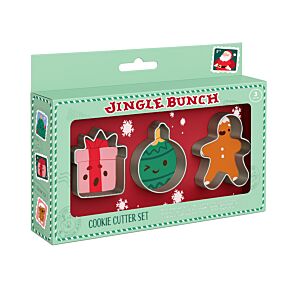 Jingle Bunch Weihnachten Keksaustecher 3er-Set