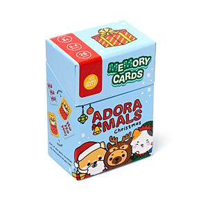 Adoramals Christmas Weihnachten Memory-Spiel für Kinder