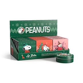 Peanuts Snoopy & Woodstock Weihnachten Lippenbalsam in Metalldose