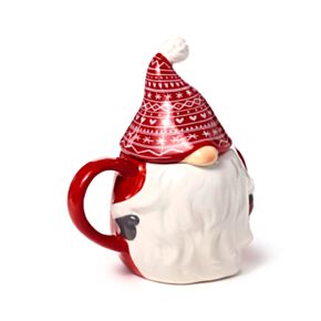 Gonk Weihnachten Keramikbecher mit Deckel
