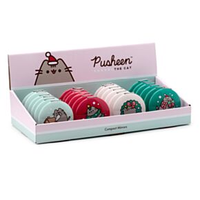 Pusheen the Cat Katze Weihnachten Taschenspiegel