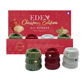 Eden kleine Duftlampe in Form eines abstrakten Weihnachtsbaums