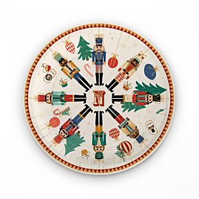 Nutcracker Weihnachten Nussknacker Papierteller 10er-Set