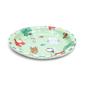 Jingle Bunch Weihnachten Papierteller 10er-Set