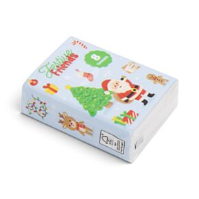 Festive Friends Weihnachten Packung mit 8 Taschentüchern