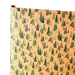 Jolly Gonk Christmas Weihnachten Gnom Geschenkpapier 3m-Rolle