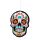 Day of the Dead Tag der Toten Orange Auto-Lufterfrischer 