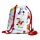 Knights & Dragons Ritter & Drachen Canvas-Turnbeutel
