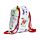 Knights & Dragons Ritter & Drachen Canvas-Turnbeutel