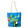 Flamingo Club Tropicana Strandtasche aus Segeltuch