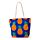 Anannas-Muster Strandtasche aus Segeltuch