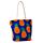 Anannas-Muster Strandtasche aus Segeltuch