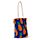 Anannas-Muster Strandtasche aus Segeltuch