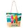 Beach Life Surf Strandtasche aus Segeltuch